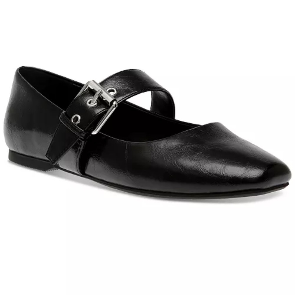 Mellie Buckle Strap Mary Jane Flats